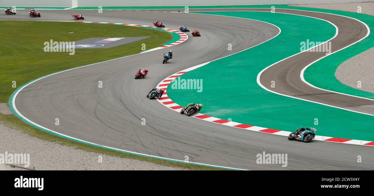 MotoGP - Catalunya Grand Prix - Circuit de Barcelona-Catalunya, Barcelona,  Spain - September 27, 2020. General view during the race REUTERS/Albert Gea  Stock Photo - Alamy