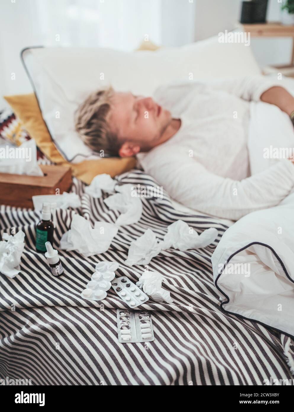 Sleeping with a lot of blankets hotsell