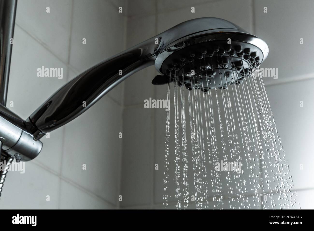 shower head water spray Stock Photo Alamy