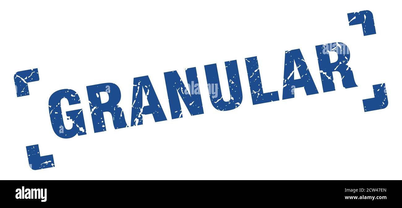 granular stamp. square grunge sign on white background Stock Vector ...