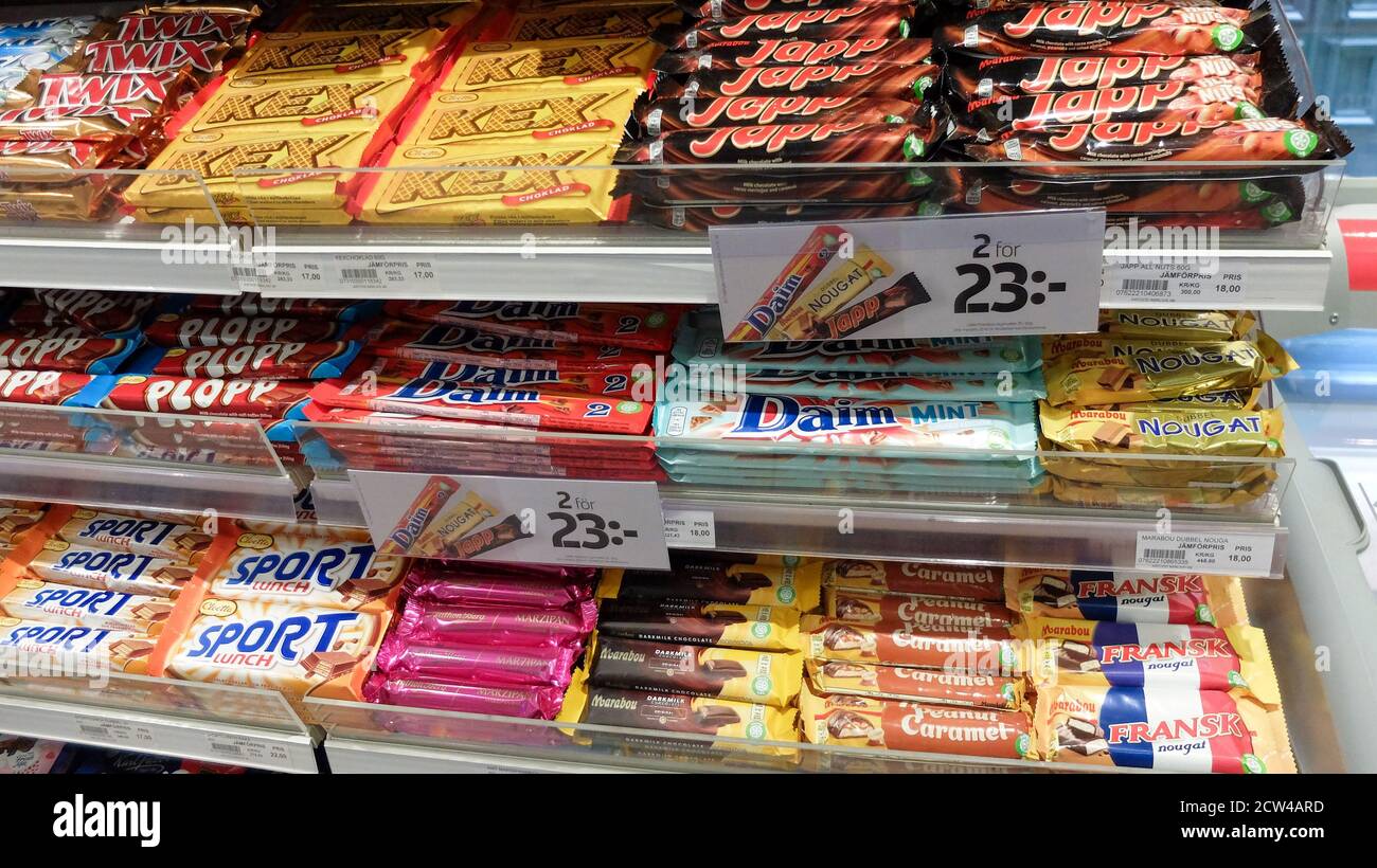 Swedish Candy Bars