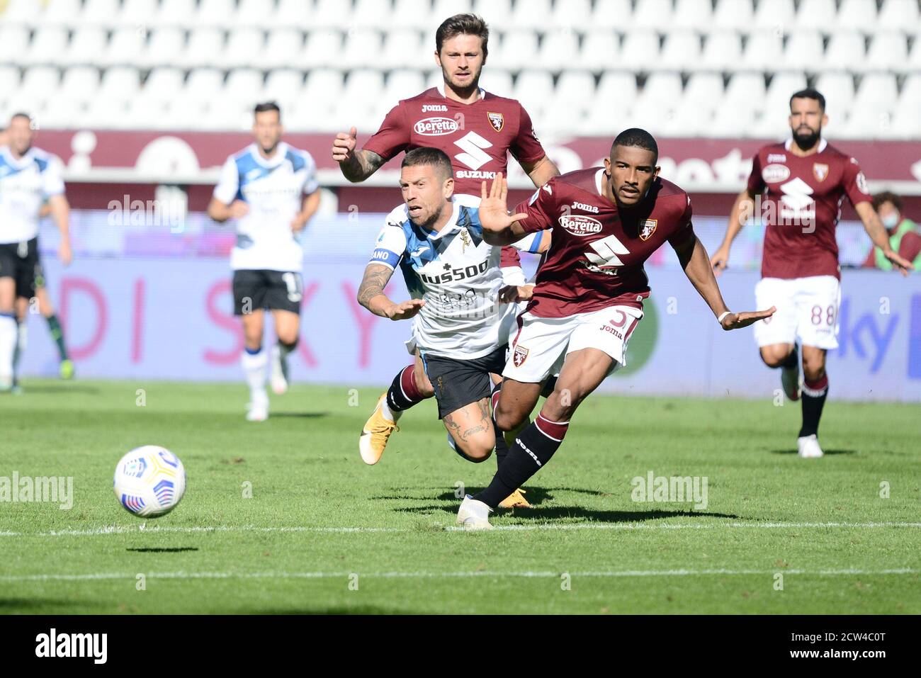 Alejandro Berenguer of Torino FC during the Serie A football Match Torino  FC vs Atalanta BC. Atalanta BC won 2-4 over Torino FC at Stadio Olimpico Gr  Stock Photo - Alamy