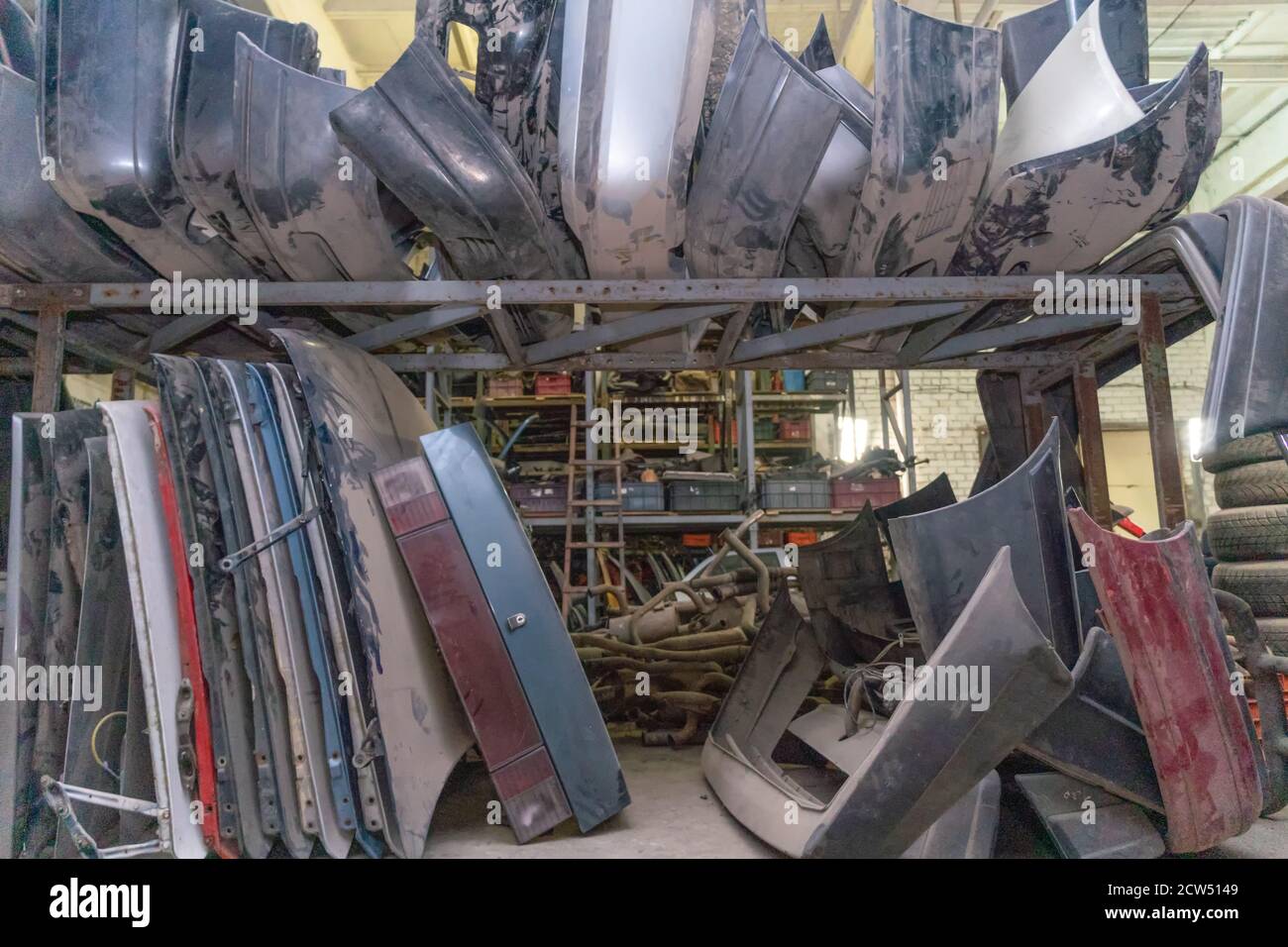 Used spare parts, disassembly. Old car parts suitable for future use