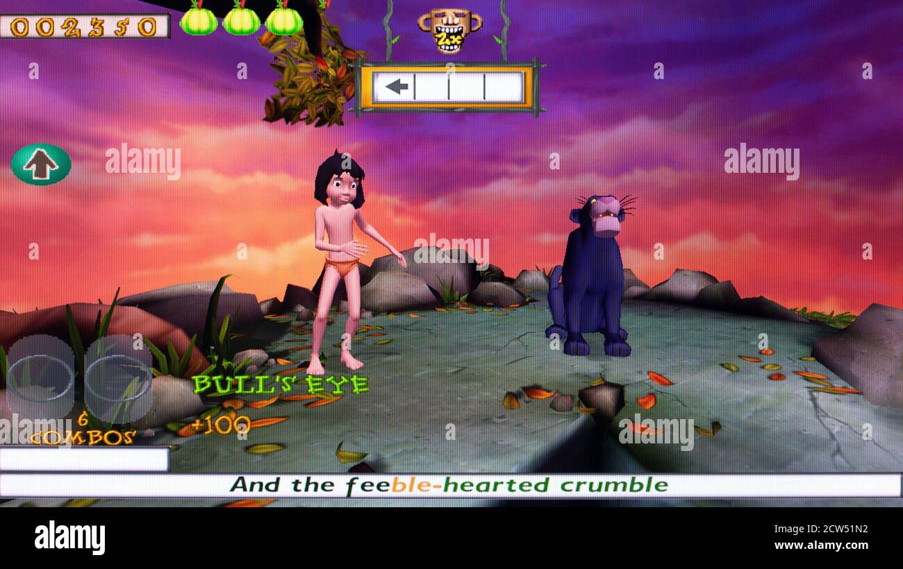 The Jungle Book Rhythm n' Groove - Sony Playstation 2 PS2 - Editorial use only Stock Photo