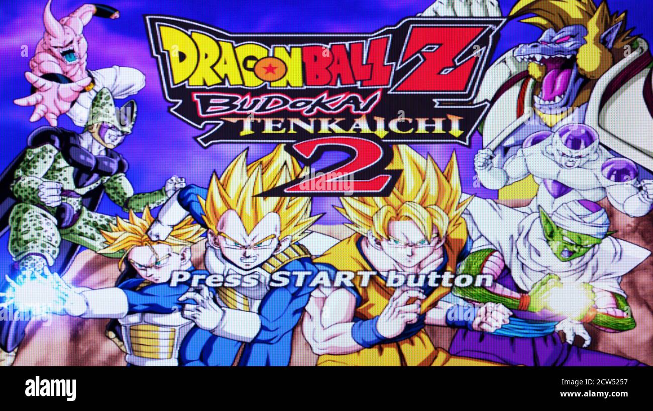 Dragonball Z Budokai Tenkaichi 3 - Sony Playstation 2 PS2 - Editorial use  only Stock Photo - Alamy