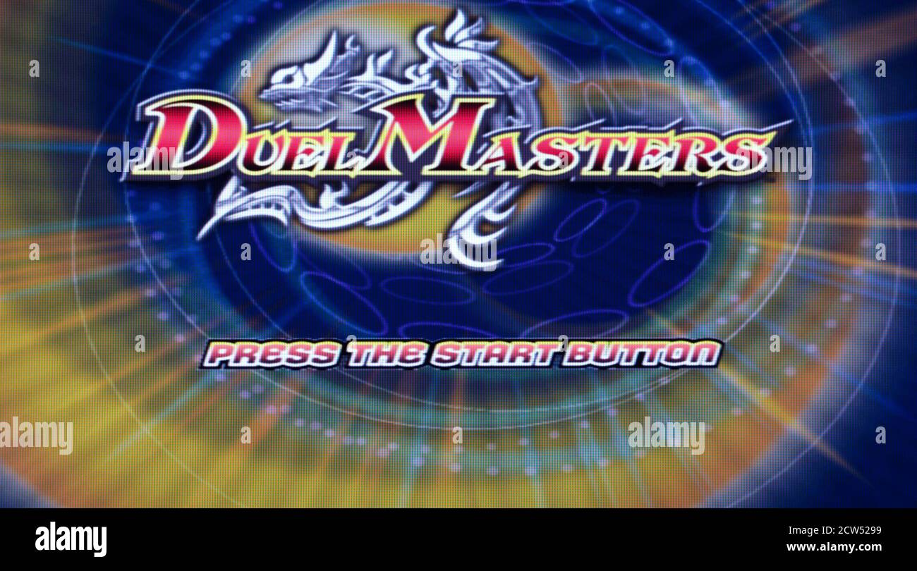 duel-masters-sony-playstation-2-ps2-editorial-use-only-stock-photo