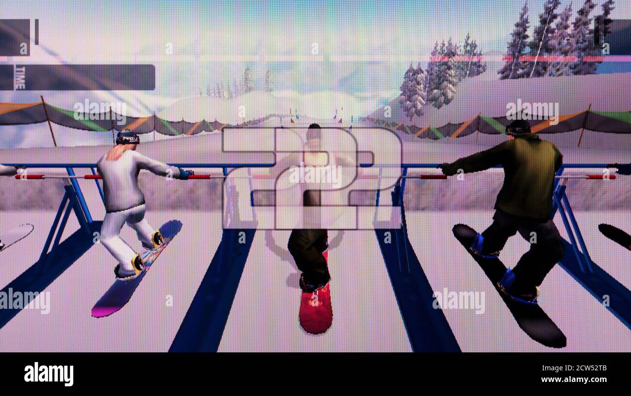 Amfibisch Slim Orkaan Winter X Games Snowboarding 2002 - Sony Playstation 2 PS2 - Editorial use  only Stock Photo - Alamy