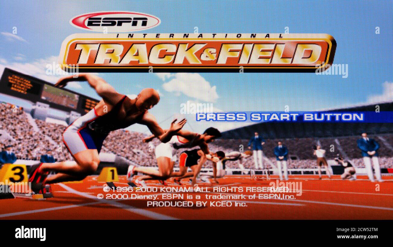 ESPN International Track & Field Sony Playstation 2 PS2 Editorial