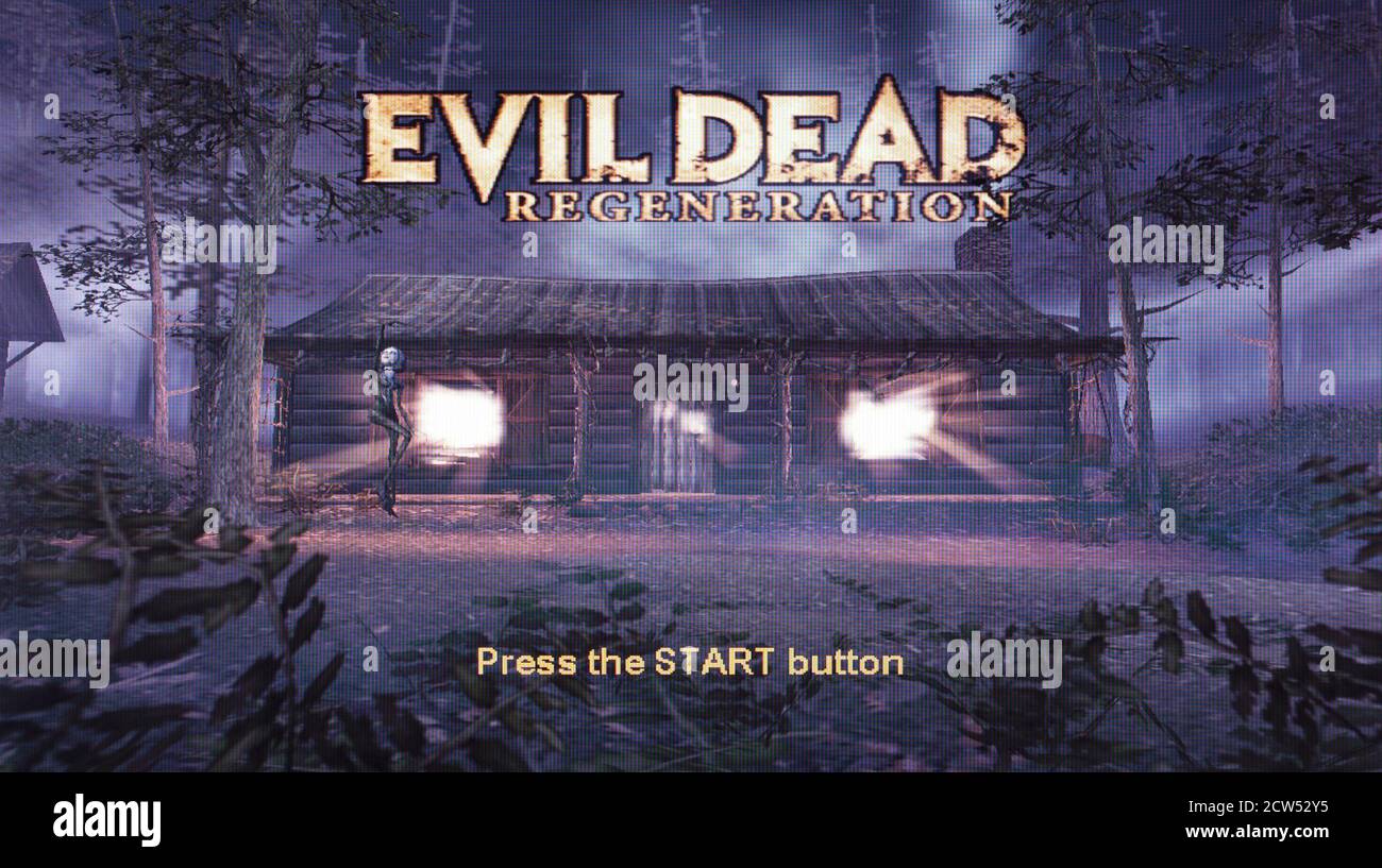 Evil Dead Regeneration - Sony Playstation 2 PS2 - Editorial use only Stock  Photo - Alamy
