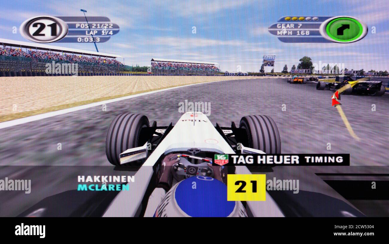 F1 2001 - Sony Playstation 2 PS2 - Editorial use only Stock Photo - Alamy