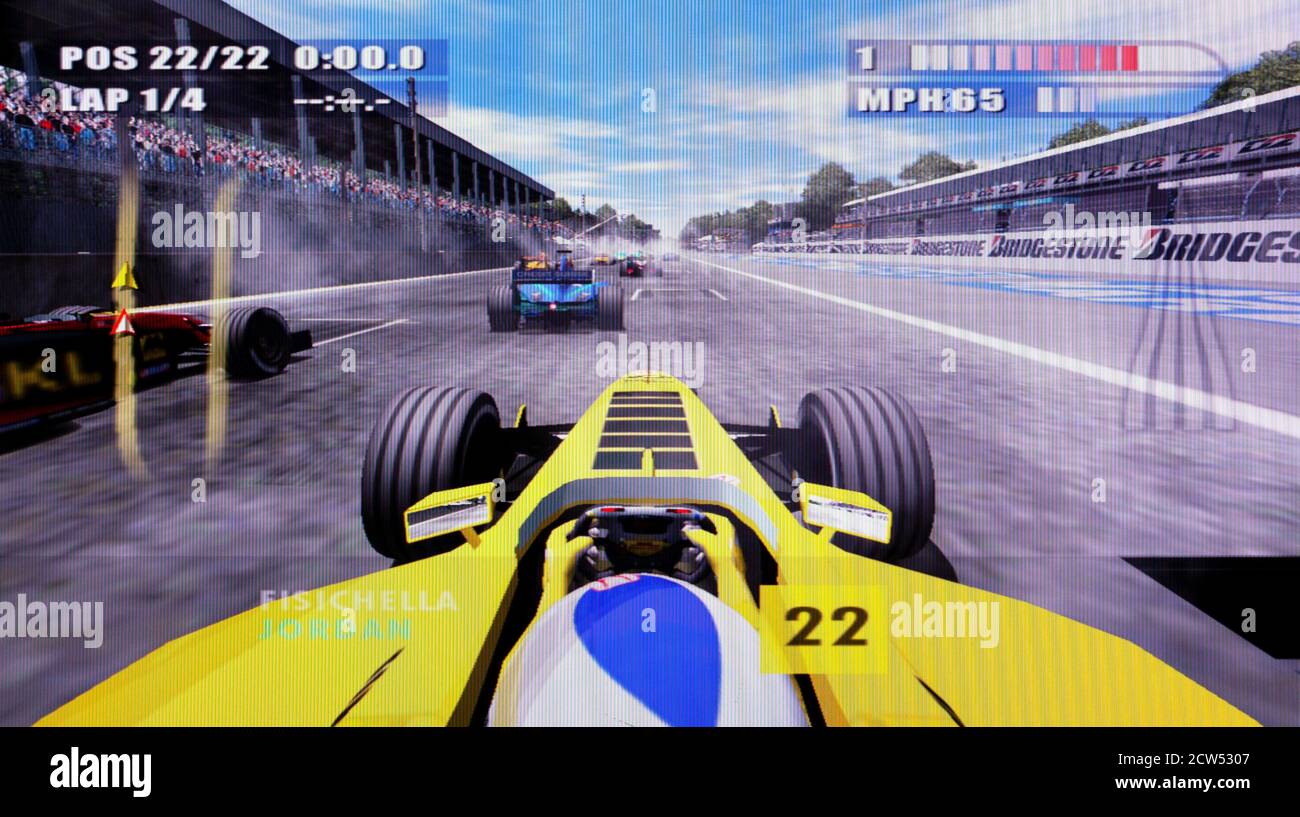 F1 2002 - Sony Playstation 2 PS2 - Editorial use only Stock Photo - Alamy