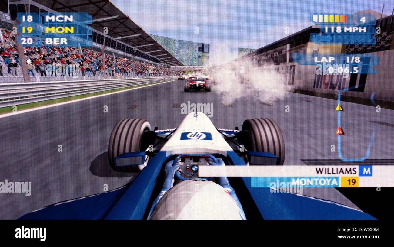F1 Career Challenge - Sony Playstation 2 PS2 - Editorial use only Stock  Photo - Alamy