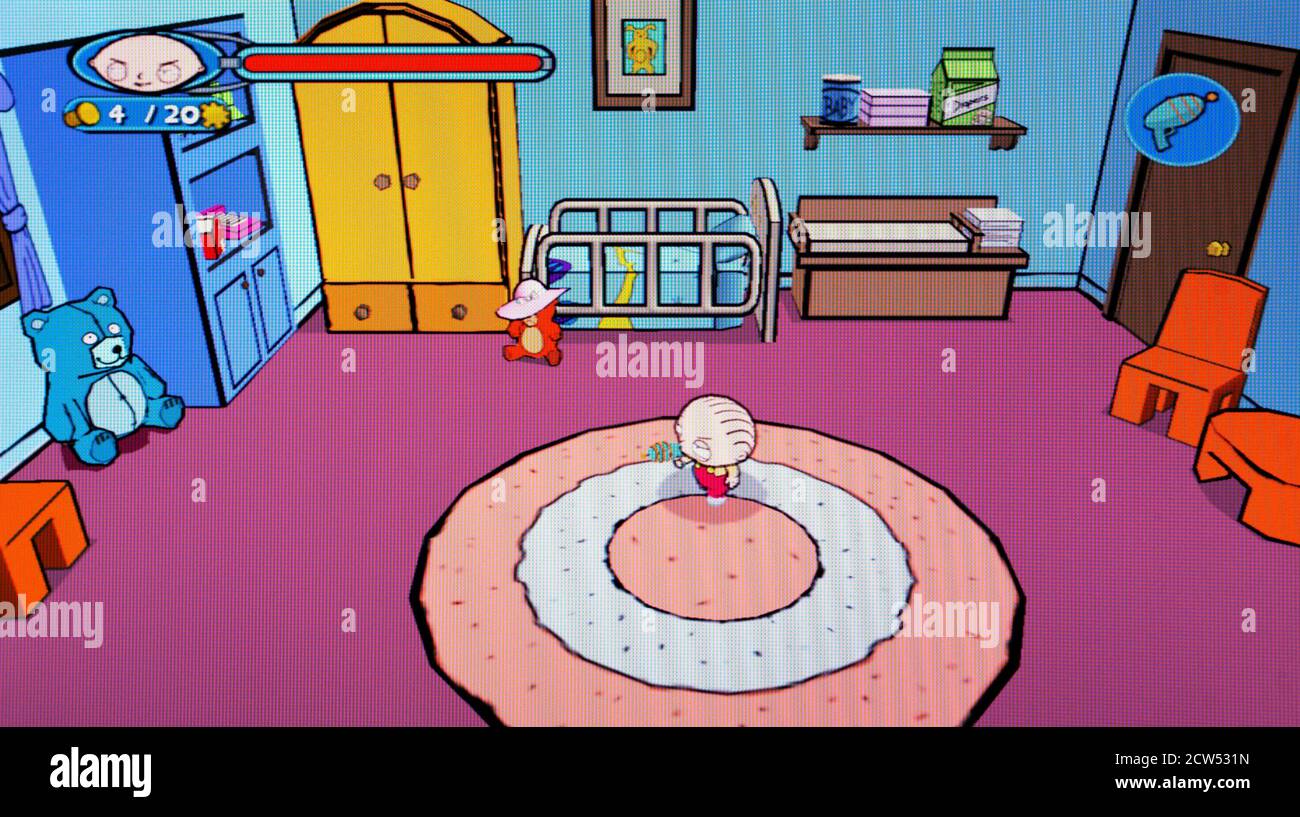 Family Guy - Sony Playstation 2 PS2 - Editorial use only Stock Photo