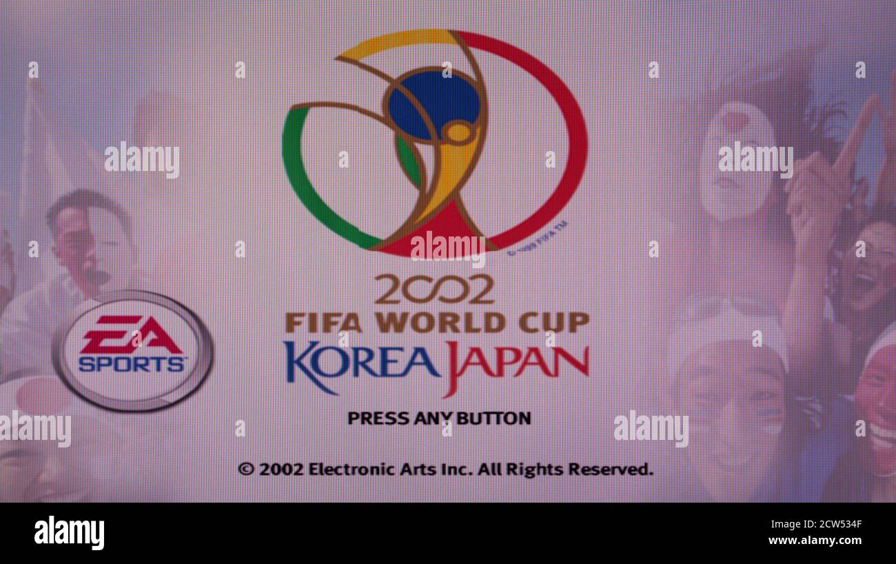 Fifa 02 World Cup Korea Japan Sony Playstation 2 Ps2 Editorial Use Only Stock Photo Alamy Fifa 02 World Cup Korea Japan Sony Playstation 2 Ps2 Editorial Use Only Stock Photo Alamy
