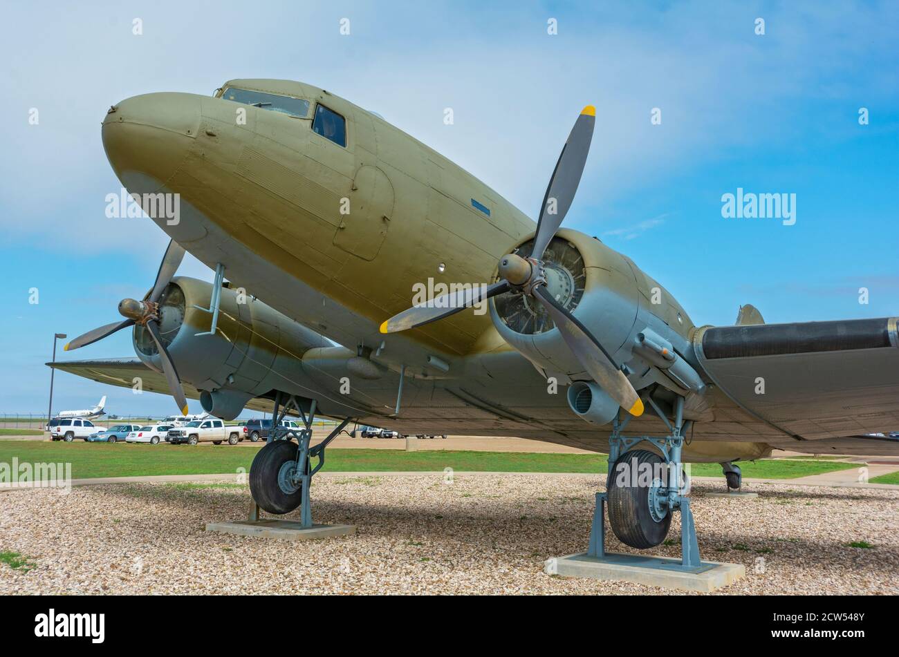 Texas, Lubbock, Silent Wings Museum, presents history of World War II