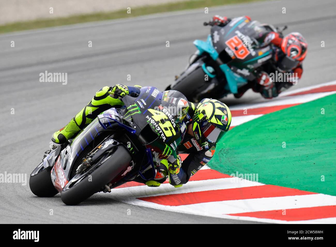 Barcelona, Spain. 27th Sep, 2020. Races at the Grand Prix Monster Energy of  Catalunya at Montmelo Circuit. September 27, 2020 Carreras en el Gran  Premio Monster Energy de Catalunya de MotoGP en