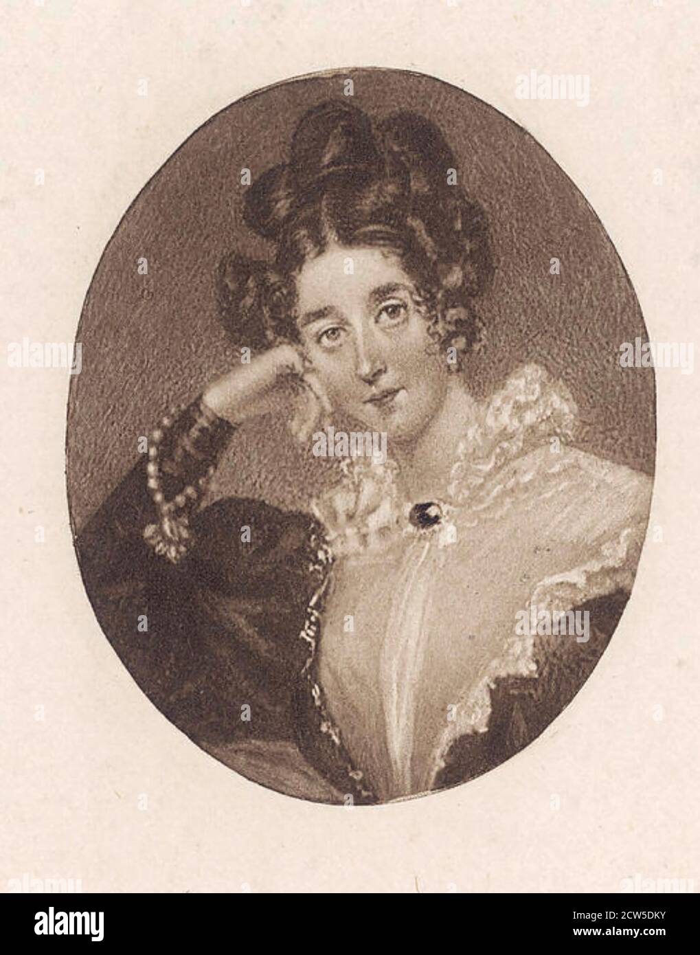 AUGUSTA LEIGH (17831851) daughter of the poet Lord Byron's father by