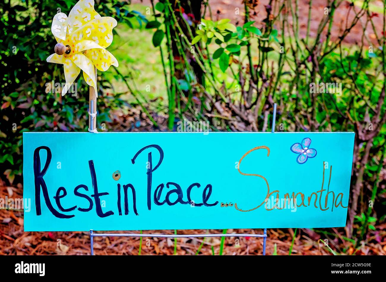 Rest in peace sign hires stock photography and images Alamy