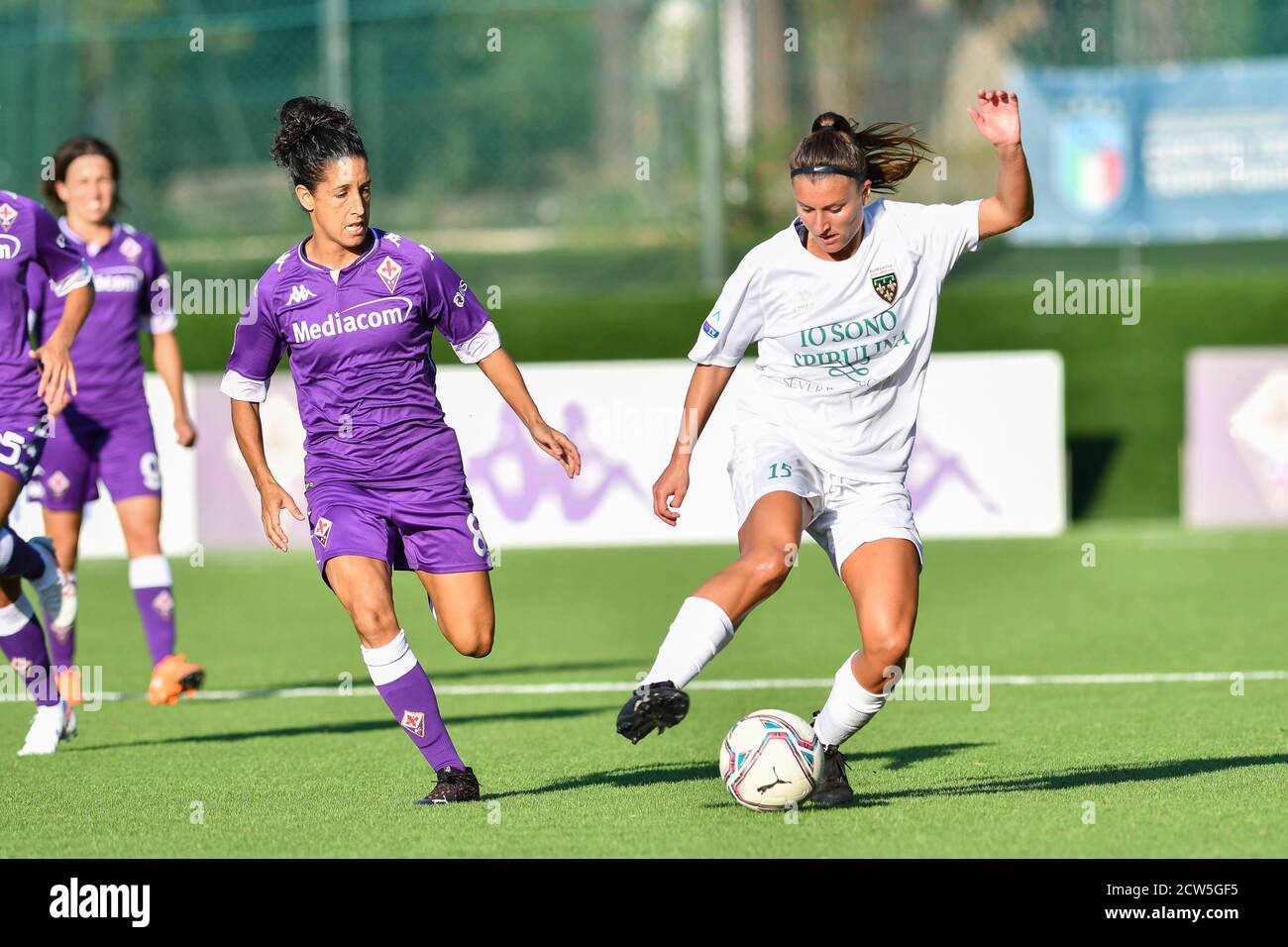 Claudia Neto (Fiorentina Femminile) during ACF Fiorentina femminile vs  Florentia San Gimignano, Italian Soccer Serie A Women Championship,  Florence, I Stock Photo - Alamy