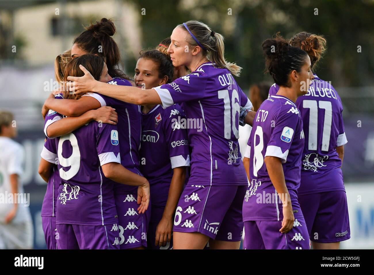 Claudia Neto (Fiorentina Femminile) during ACF Fiorentina femminile vs  Florentia San Gimignano, Italian Soccer Serie A Women Championship,  Florence, I Stock Photo - Alamy