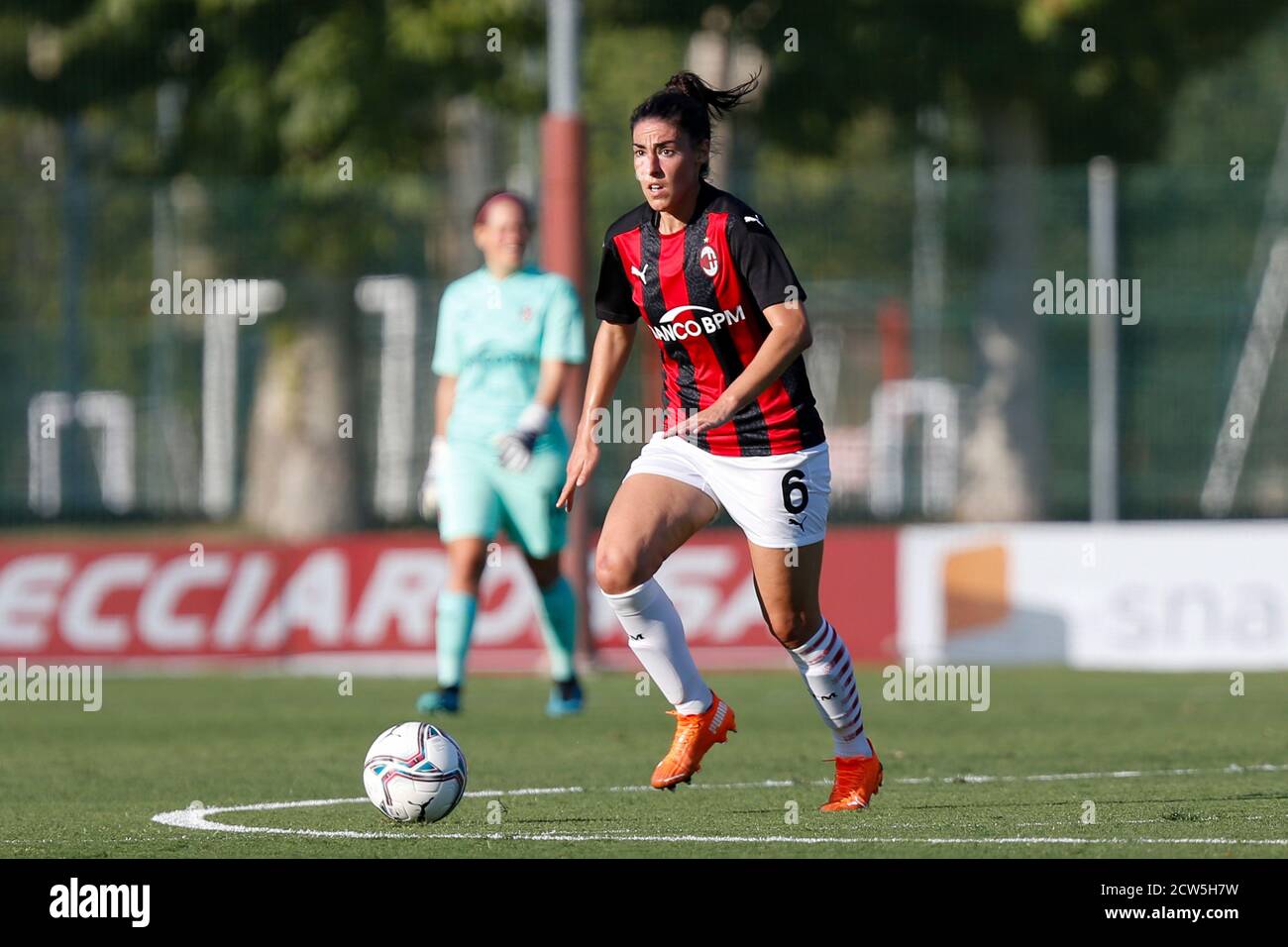 Alessia Piazza (AC Milan) during AC Milan vs ACF Fiorentina femminile,  Italian football Serie A Women match - Photo .LiveMedia/Francesco  Scaccianoce Stock Photo - Alamy