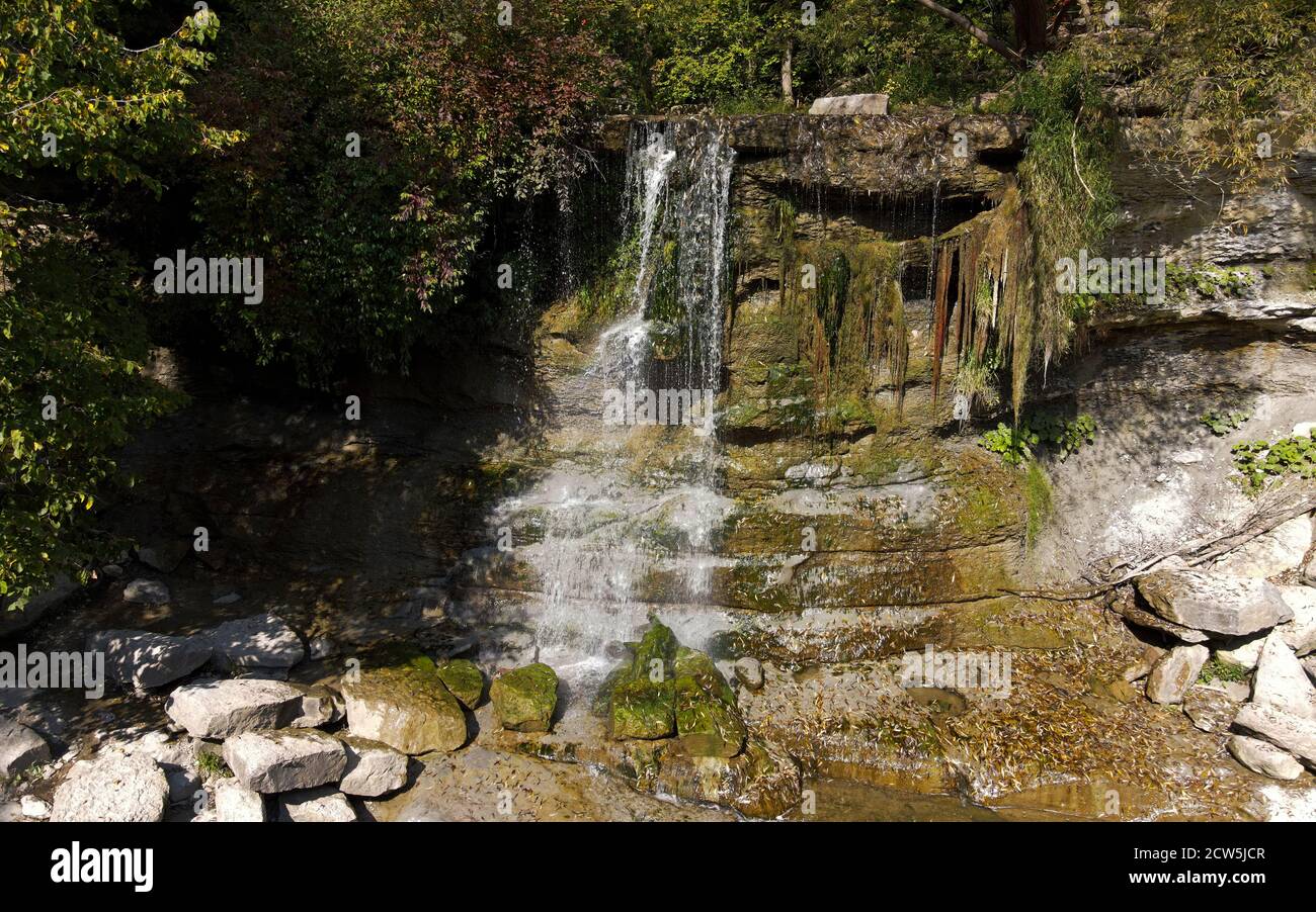 Sept 25 2020, Rock Glen Conservation Aera, Arkona Ontario Canada Stock