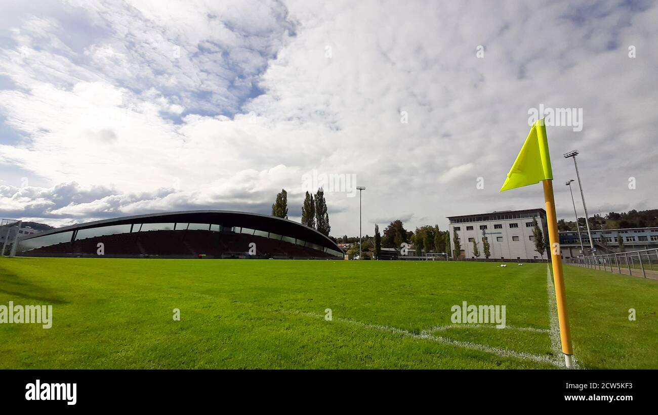 27 09 2020 St Gallen Espenmoos Stadium Axa Women S Super League Fc St Gallen Staad Bsc Yb Women Inside View Espenmoos Stock Photo Alamy