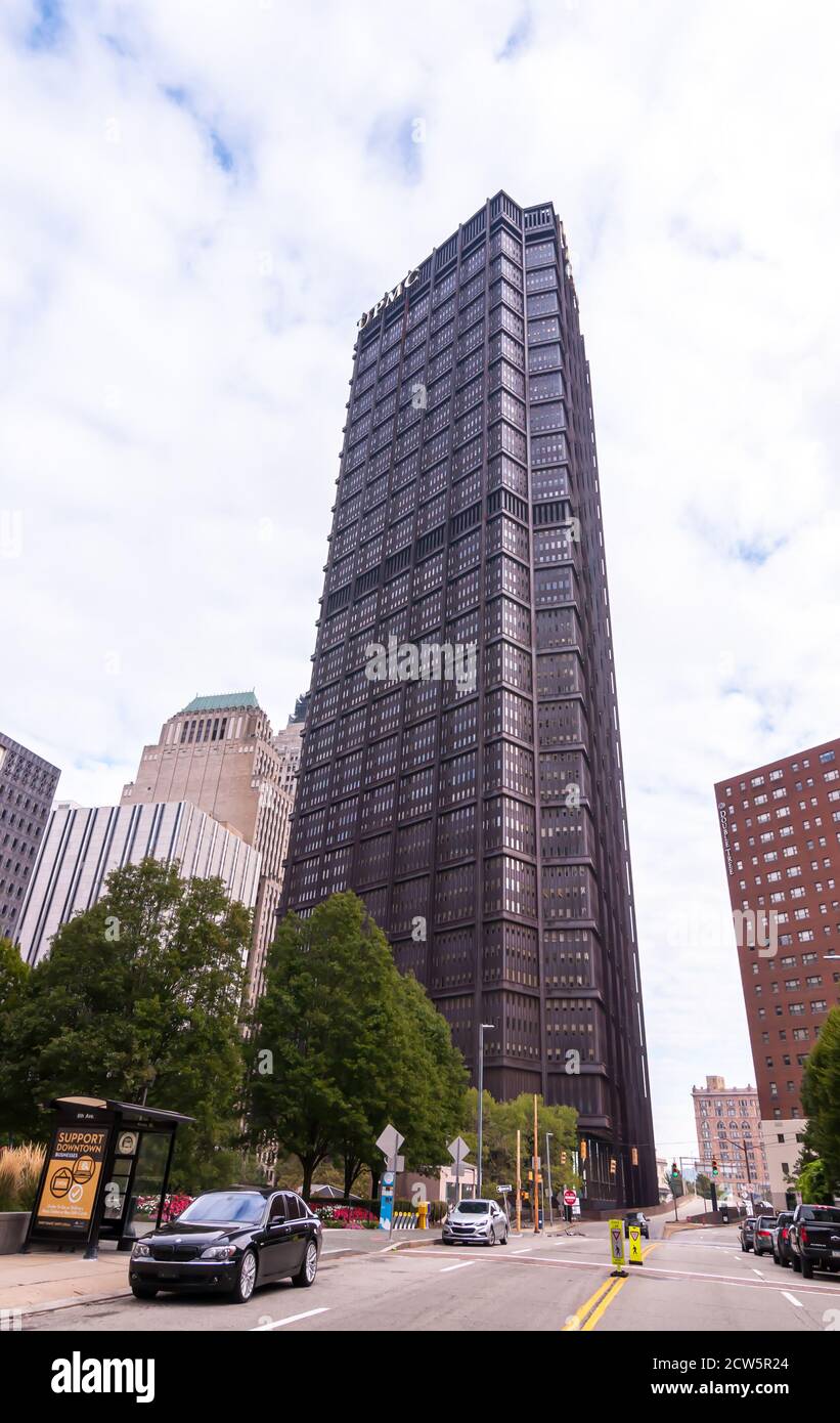 The US Steel Tower UPMC World Headquarters building in downtown Pittsburgh,  Pennsylvania, USA Stock Photo - Alamy