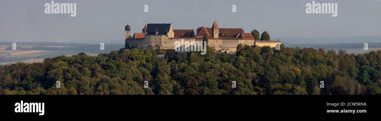 Veste Coburg (Coburg Fortress) from the South Stock Photo