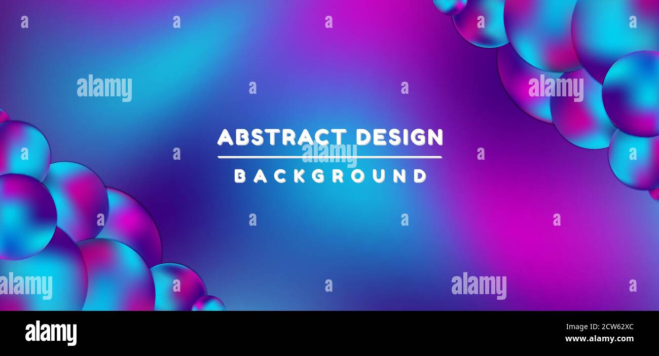 Circle sphere rainbow design colorful abstract background overlap layer. vector illustration. Stock Vector