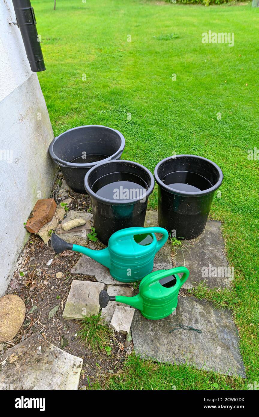 Rain buckets hires stock photography and images Alamy
