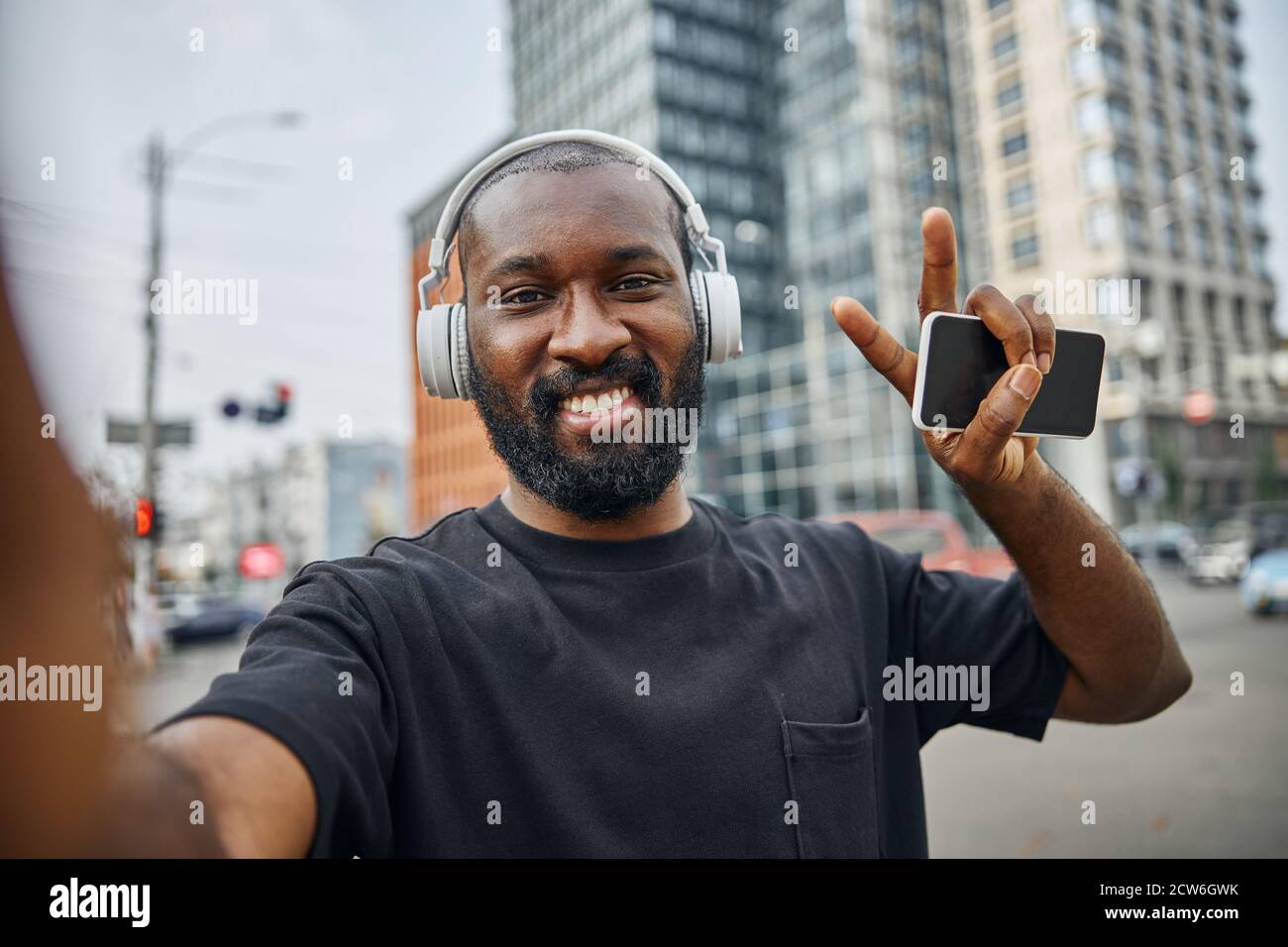 Photo cheerful confident male hi-res stock photography and images - Alamy