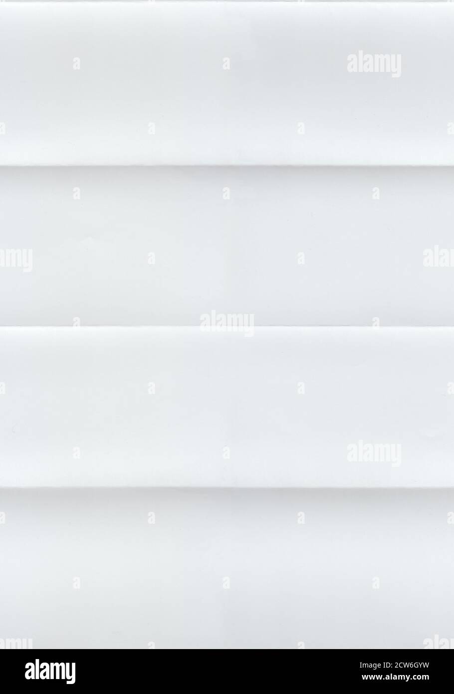 Seamless pattern with a white paper texture folded in accordion. Stock Photo