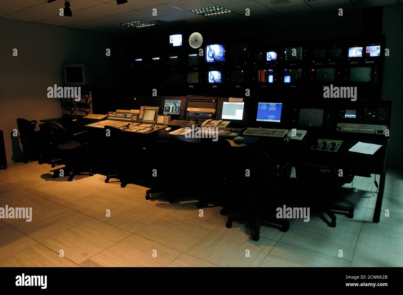 Tv Control Room Layout