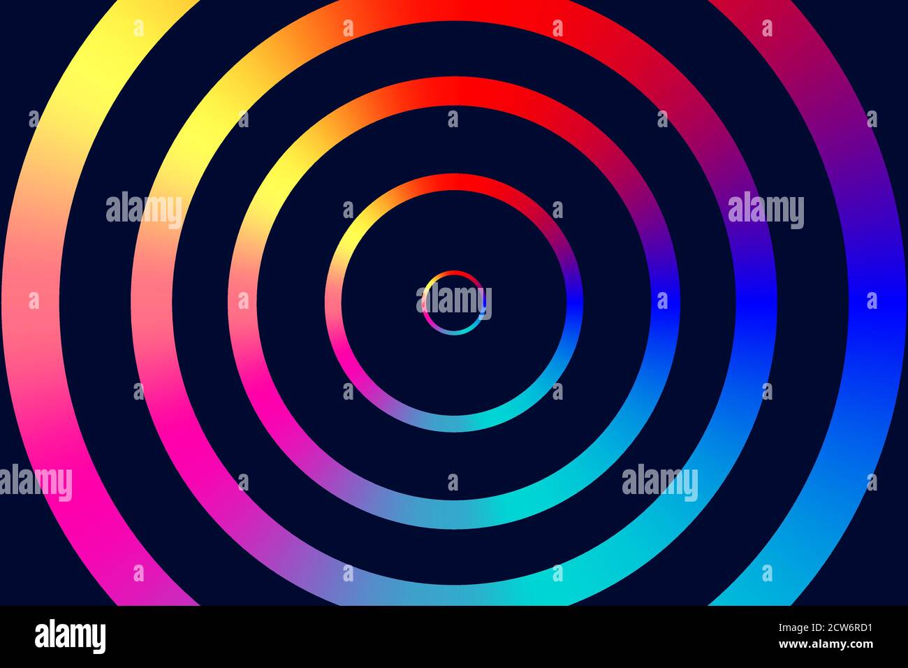 Background with glowing circles for night club Stock Vector