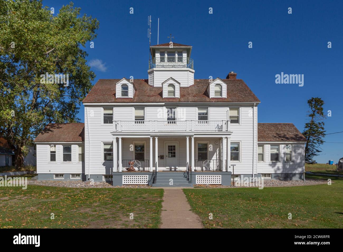 Grand Marais Ranger Station, Michigan Stock Photo Alamy