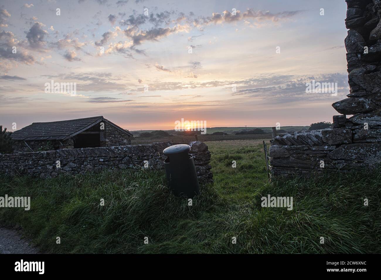 Kirksanton Millom Cumbria Stock Photo Alamy