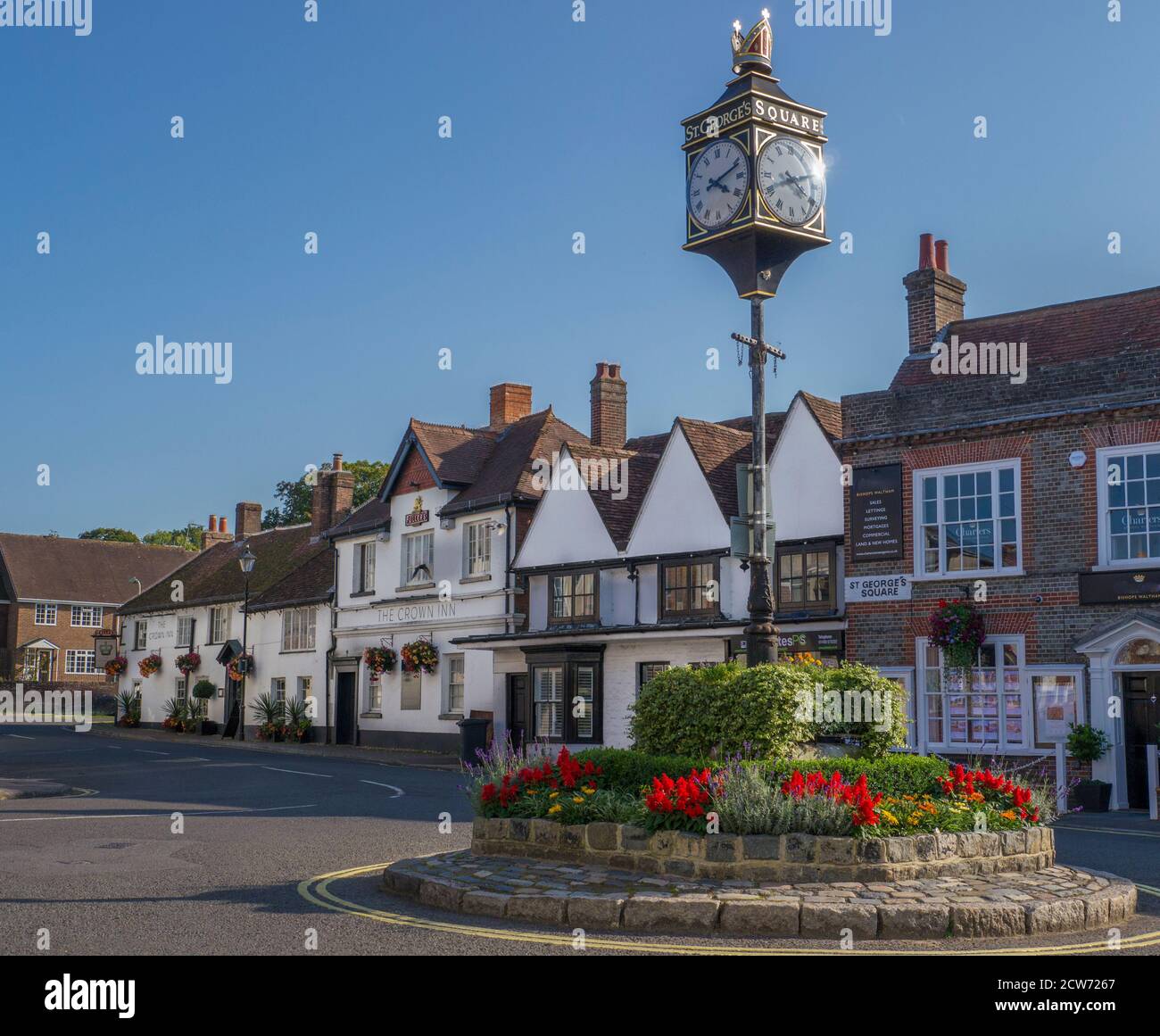 "Jubilee Clock, St. Square, Waltham" Market Town in