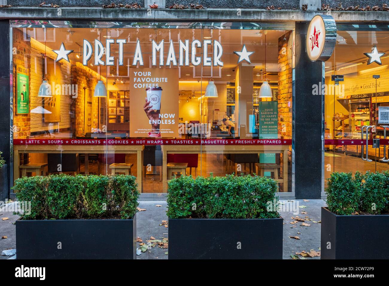 Pret a manger coffee shop hi-res stock photography and images - Alamy