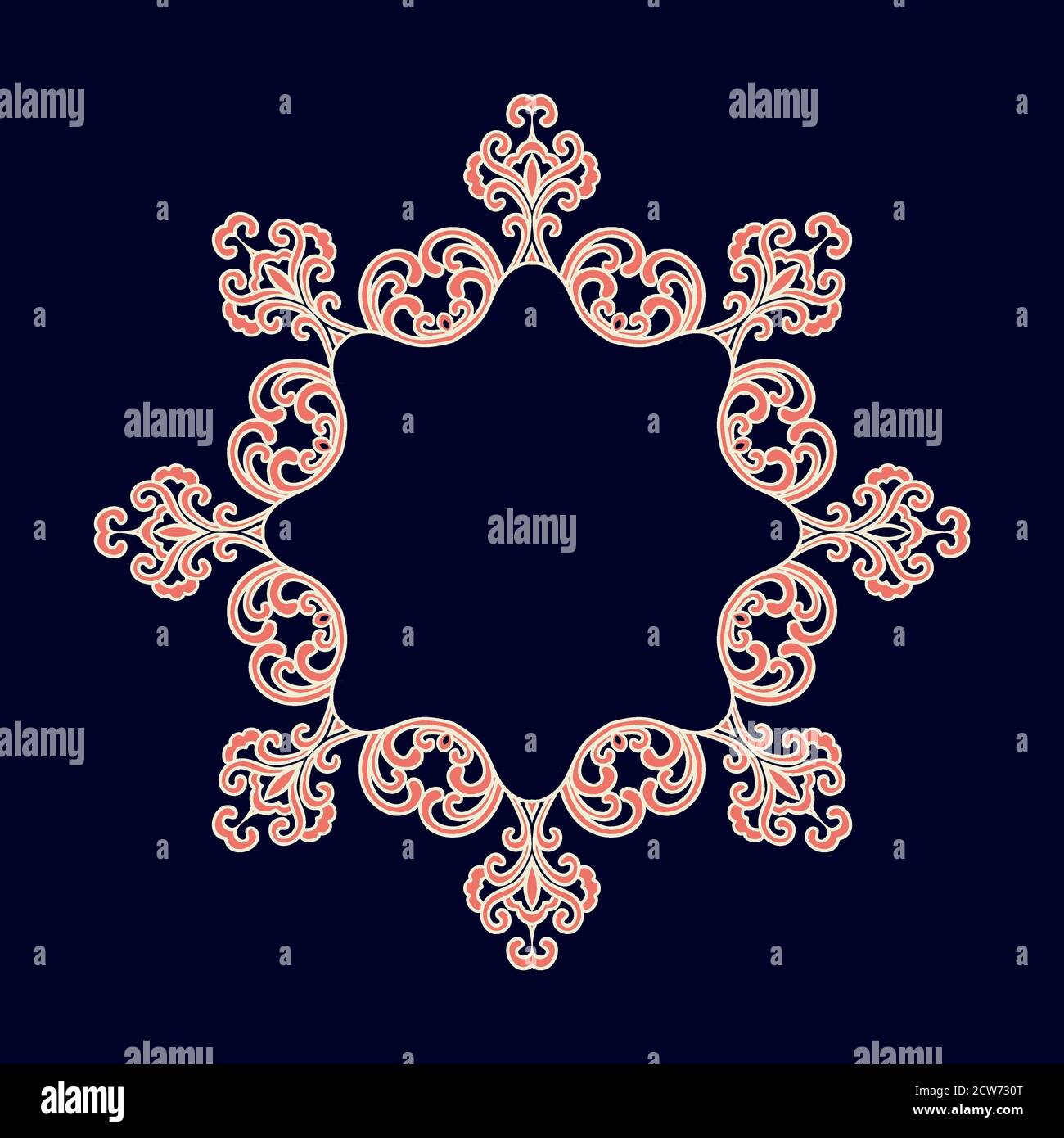 Line art mandala hi-res stock photography and images - Alamy