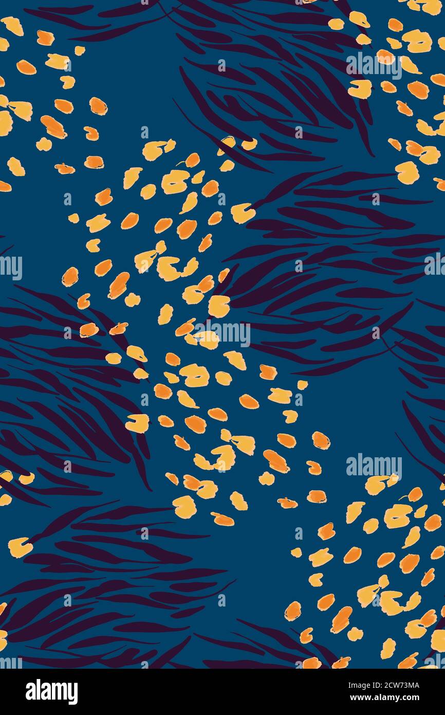 Animal texture seamless background pattern. Fashion print, textile ...