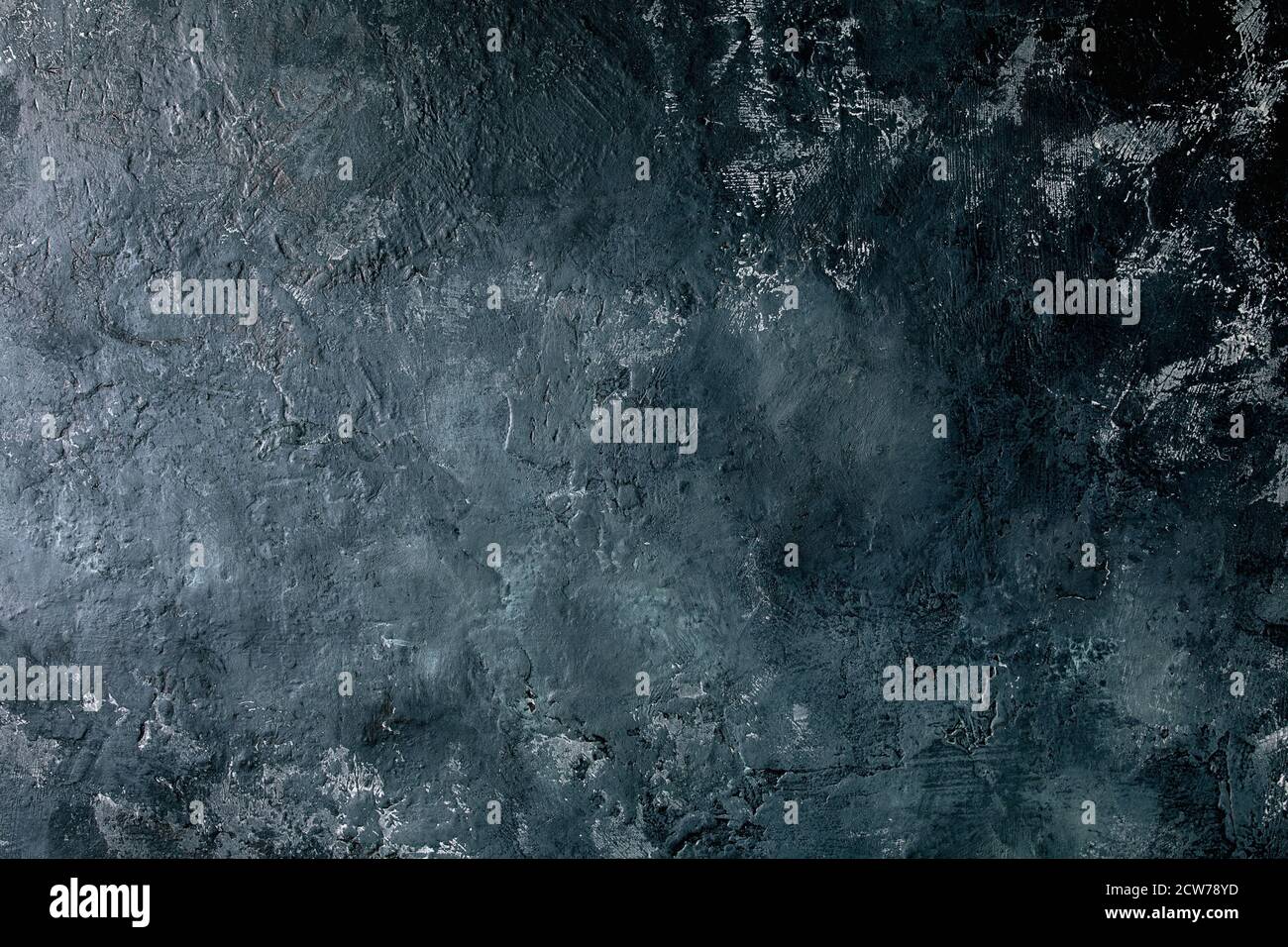 Dark black stone concrete abstract background copy space Stock Photo