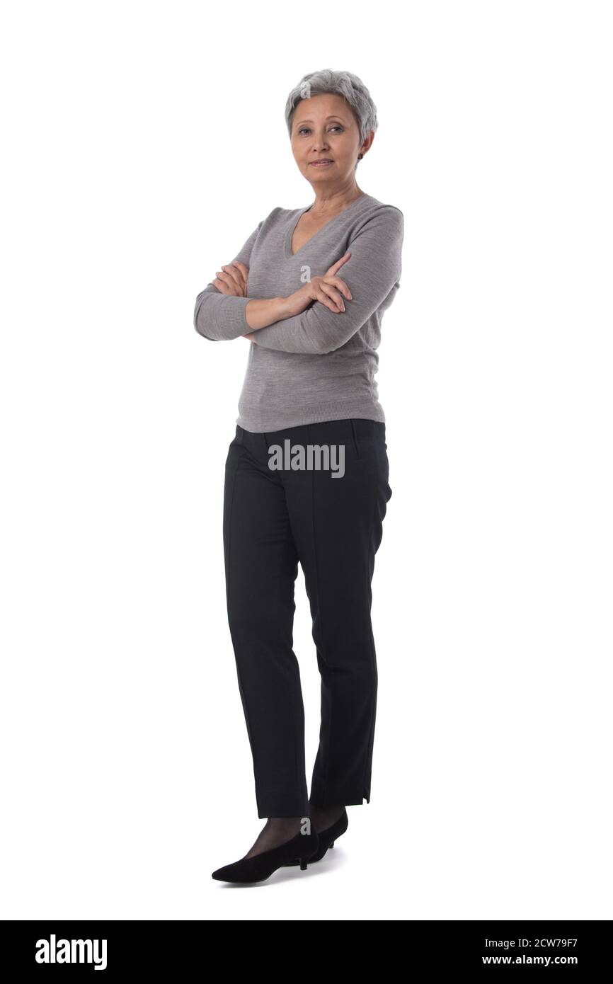 Asian woman mature hi-res stock photography and images - Alamy