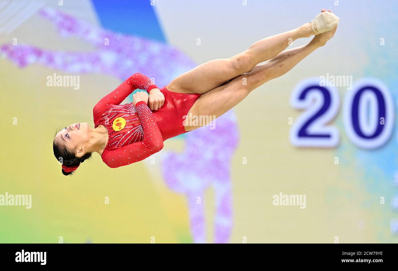 Womens gymnastics chinese team hi-res stock photography and images - Alamy