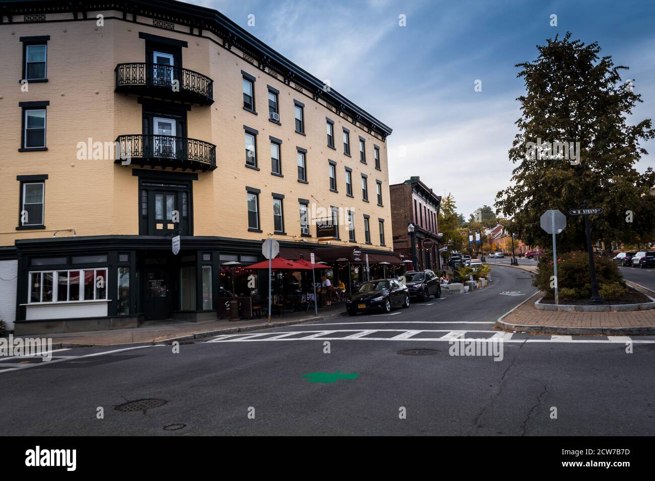 Kingston, NY / USA September 24, 2020 Retail Stores and Restaurants
