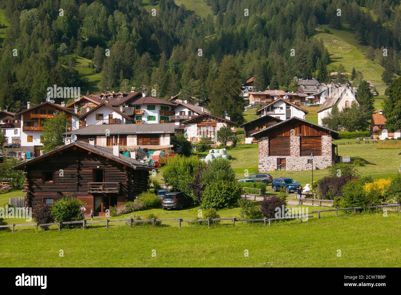 Bellamonte Italy July 18 2020 View Of Bellamonte Idyllic Little Village In The Italian Dolomites Europe Stock Photo Alamy<script async src=
