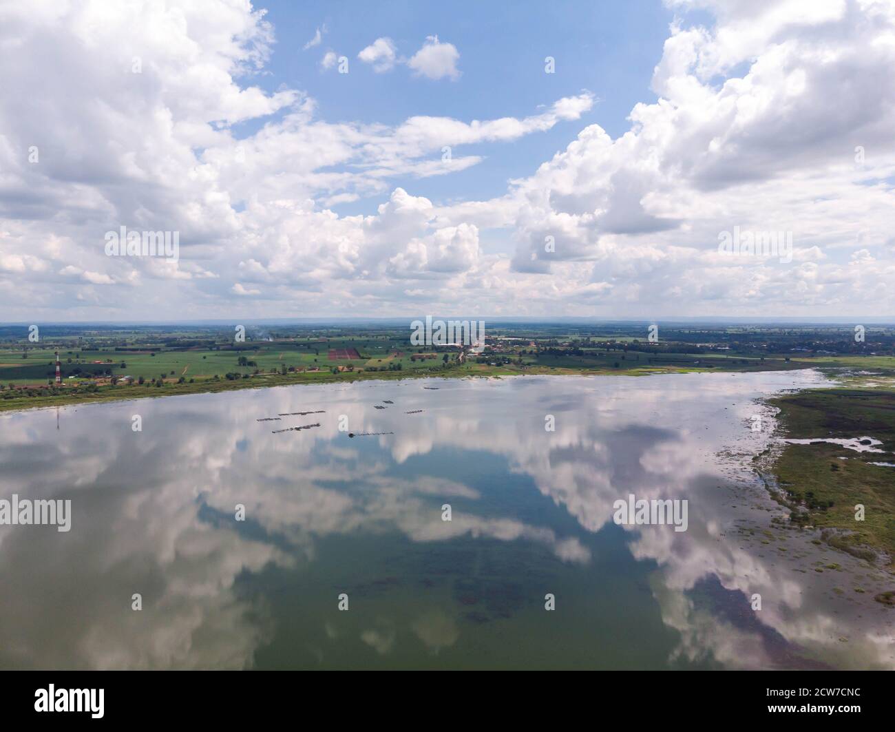 Aerial drone shot water hydro hi-res stock photography and images - Alamy