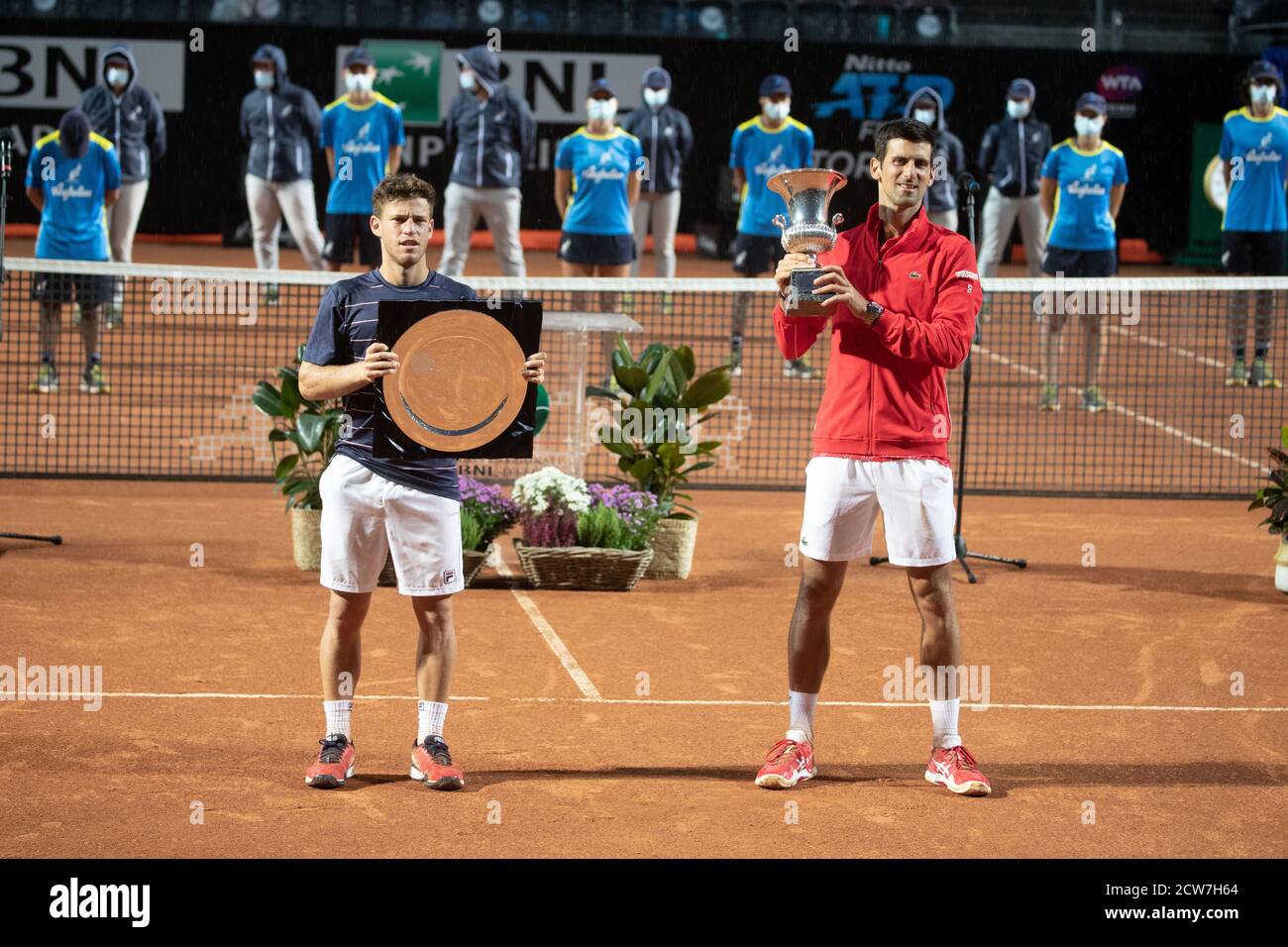 Roma 09/21/2020, Novak Djokovic wins International BNL Tennis Tournament  Stock Photo - Alamy