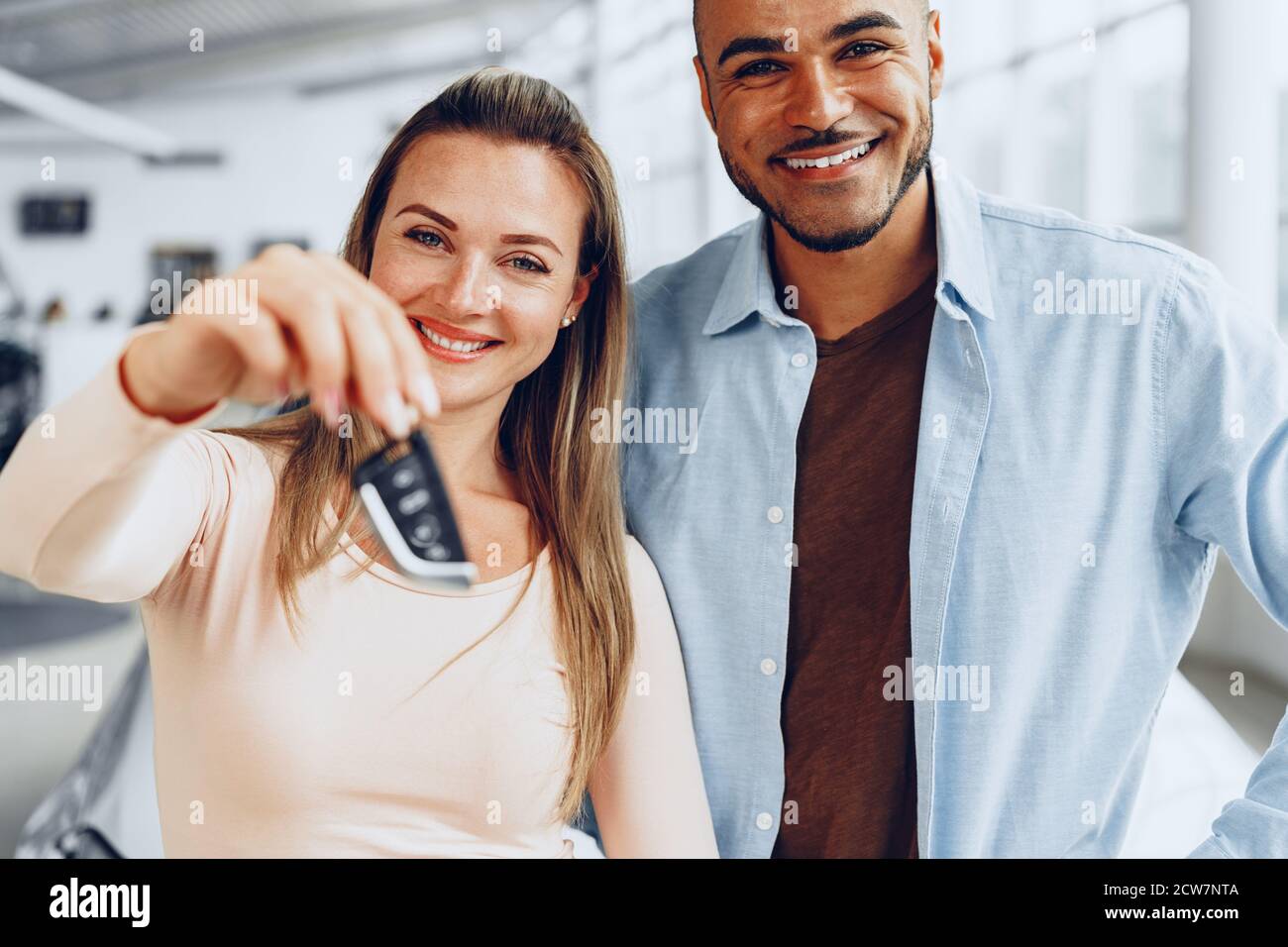 Excited afro family showing hi-res stock photography and images - Alamy