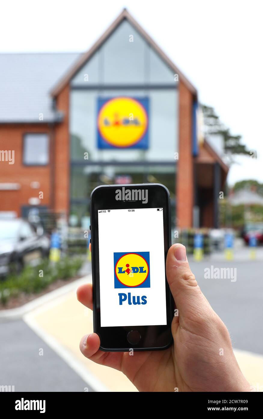 Lidl plus app hires stock photography and images Alamy